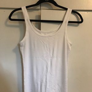 Everlane Pima Cotton White Tank Top
